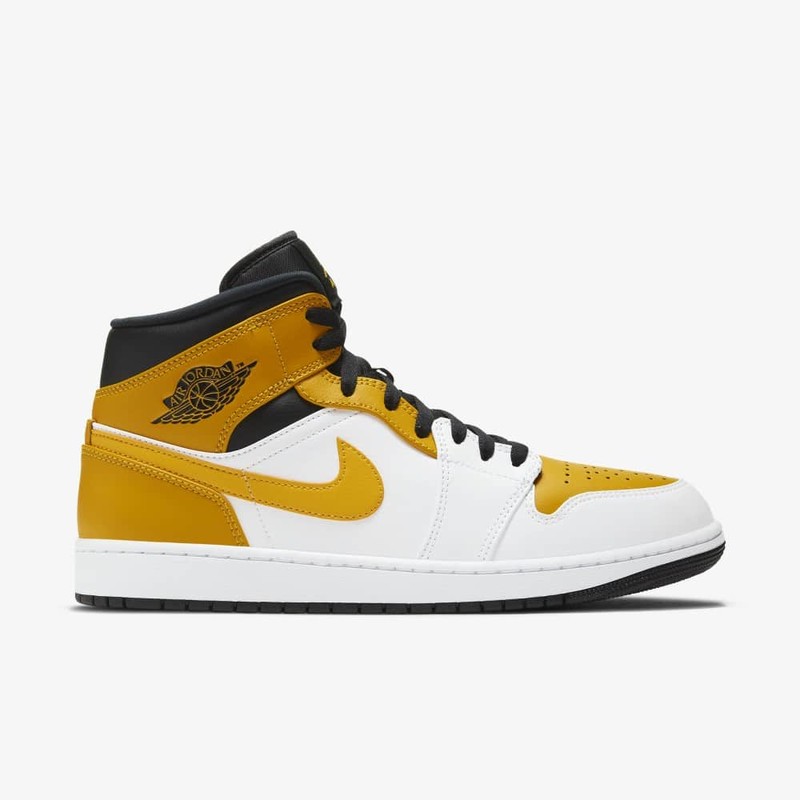 Air Jordan 1 Mid University Gold 554724 170 Grailify